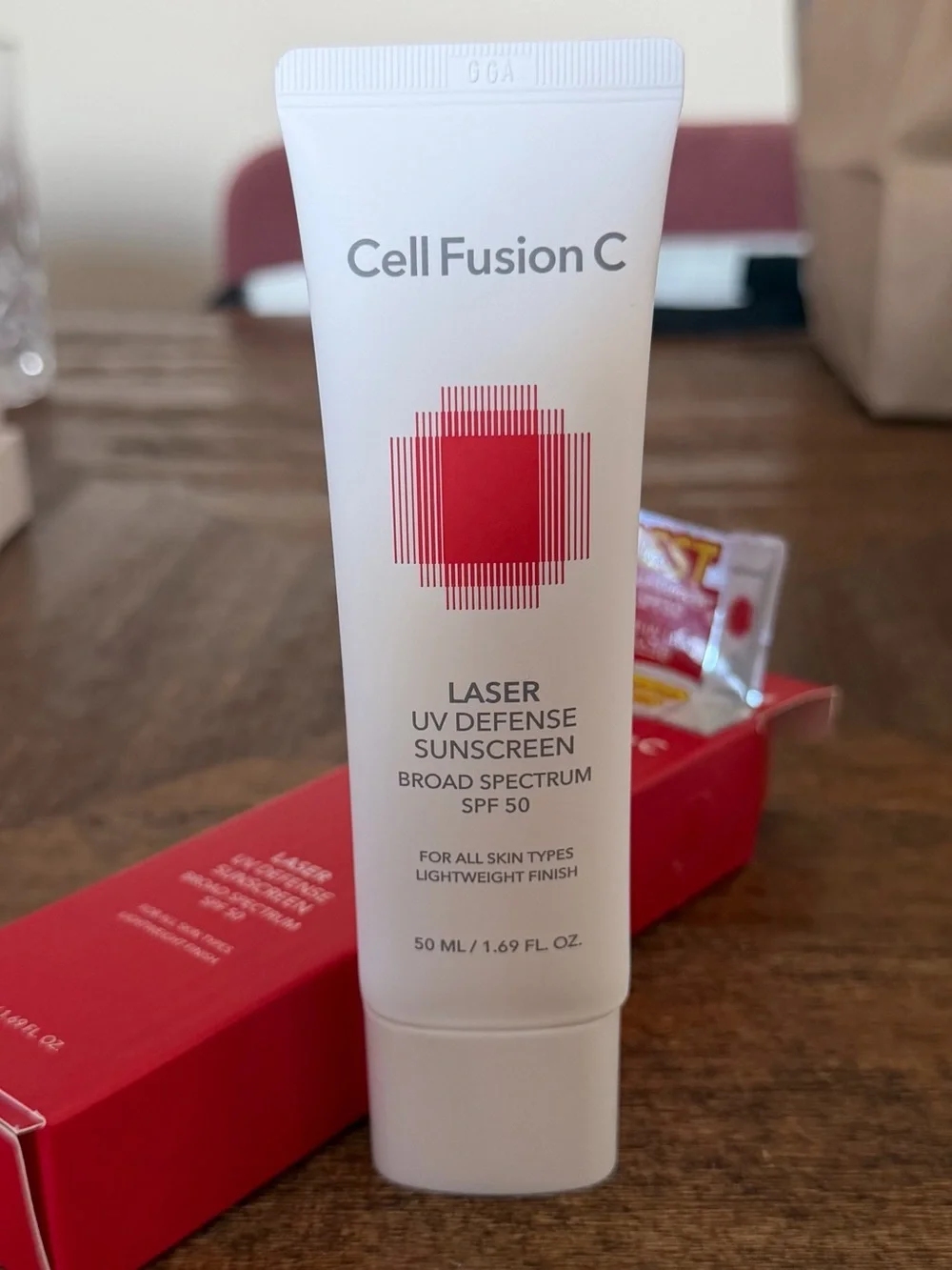 KBeauty Cell Fusion C Laser UV Defense Sunscreen SPF 50, 1.69 fl oz, Exp 02/2027